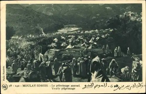 Ak Moulay Idris Marokko, jährliche Pilgerfahrt