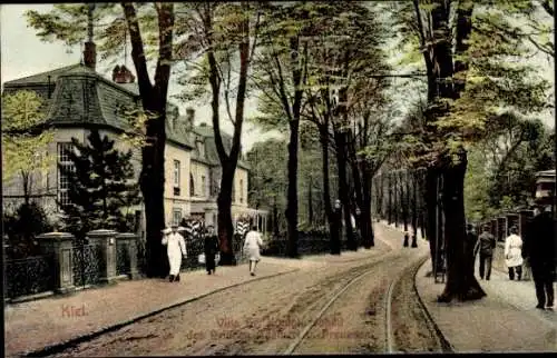 Ak Kiel, Villa des Prinzen Adalbert von Preußen