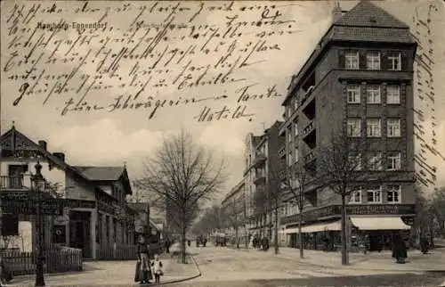 Ak Hamburg Nord Eppendorf, Niendorfer Straße