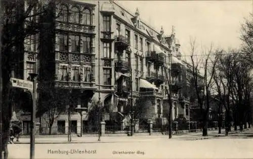Ak Hamburg Nord Uhlenhorst, Uhlenhorster Weg