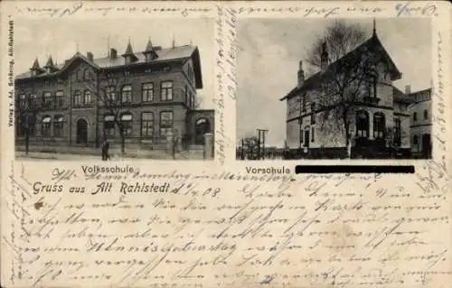 Ak Hamburg Wandsbek Rahlstedt, Volksschule, Vorschule