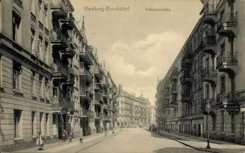 Ak Hamburg Eimsbüttel, Grädener Straße