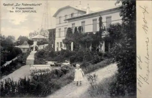 Ak Hamburg Wandsbek Poppenbüttel, Gasthof Zur Alsterschlucht