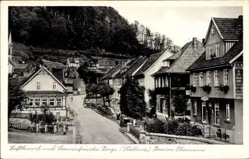 Ak Zorge Walkenried im Harz, Pension Obermann