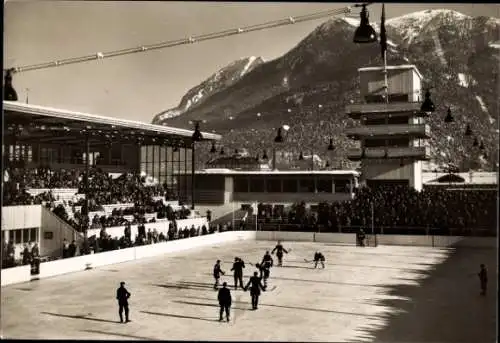 Ak Garmisch Partenkirchen in Oberbayern, Olympia-Eisstadion