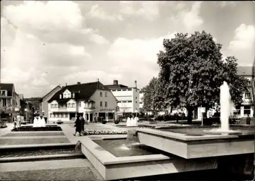 Ak Bad Orb im Spessart Hessen, Neue Kuranlage, Apotheke, Brunnen