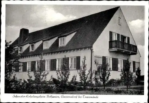 Ak Gneversdorf Lübeck, Schwester-Erholungsheim Bethanien