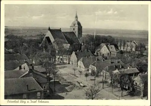 Ak Burg auf der Insel Fehmarn, Teilansicht