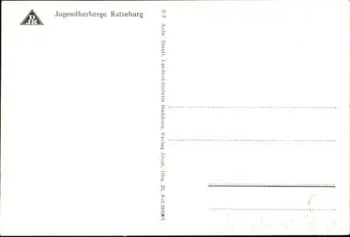 Ak Ratzeburg Kr. Herzogtum Lauenburg, Jugendherberge, Waschraum
