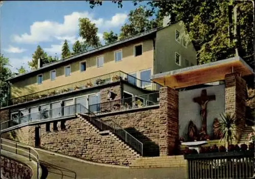 Ak Lohr am Main Unterfranken, Waldrast, Freialtar