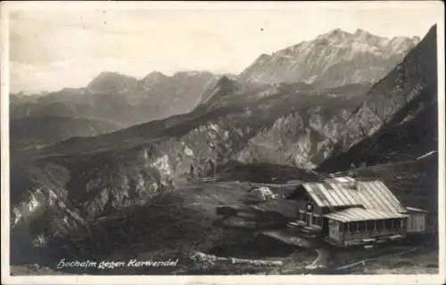 Ak Lenggries in Oberbayern, Hochalm, Karwendel