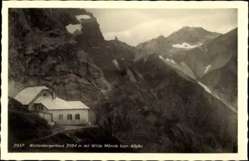 Ak Oberstdorf im Oberallgäu, Waltenbergerhaus, Wilde Männle