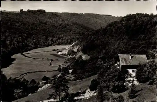 Ak Weidach Blaustein in Württemberg, Kleines Lautertal, Ulmer Naturfreunde-Haus Spatzennest
