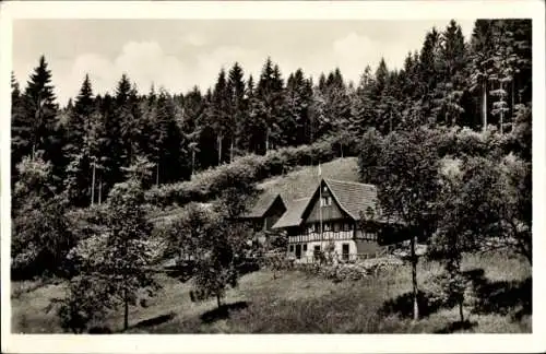 Ak Nordrach im Schwarzwald Baden, Naturfreundehaus, Ernsbach am Mooskopf