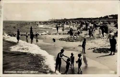 Ak Dziwnów Ostseebad Dievenow Pommern, Strand