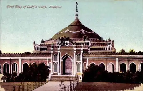 Ak Lucknow Indien, Grab des ersten Königs von Oudh