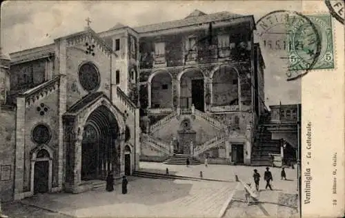Ak Ventimiglia Liguria, Kathedrale