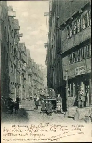 Ak Hamburg Mitte Altstadt, Herrlichkeit, Brot Handlung