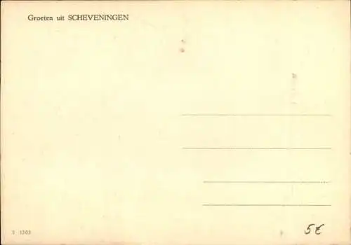 Ak Frau in Bademode in einem Ruderboot