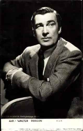Ak Schauspieler Walter Didgion, Portrait