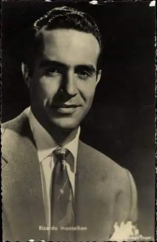 Ak Schauspieler Ricardo Montalban, Portrait