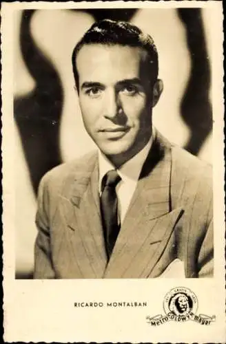 Ak Schauspieler Ricardo Montalban, Portrait