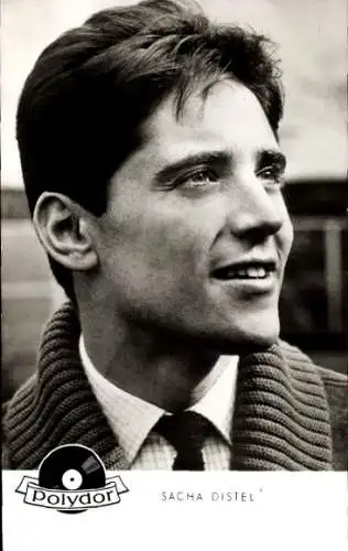 Ak Schauspieler Sacha Distel, Portrait, Sänger