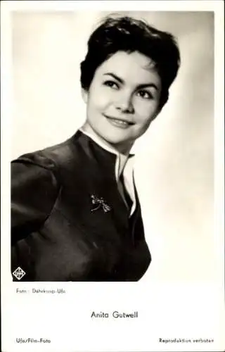 Ak Schauspielerin Anita Gutwell, Portrait