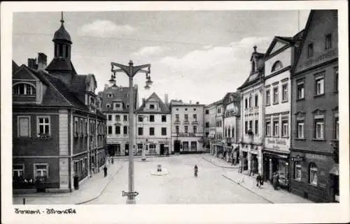 Ak Żary Sorau Niederlausitz Ostbrandenburg, Markt, Geschäfte