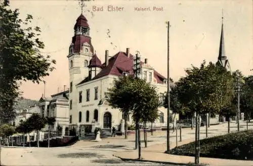 Ak Bad Elster im Vogtland, Kaiserliche Post