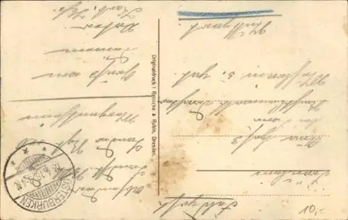 Ak Osterburken in Baden, Totalansicht