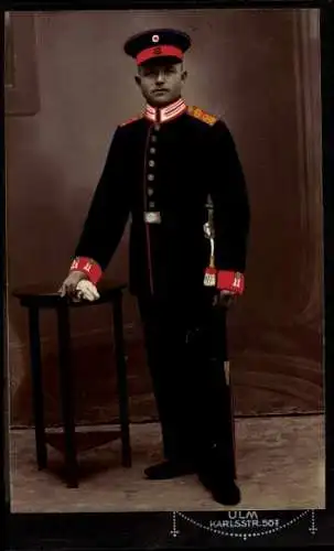 CdV Ulm, Deutscher Soldat in Uniform, Portrait