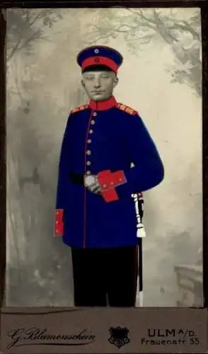 CdV Ulm, Deutscher Soldat in Uniform, Portrait