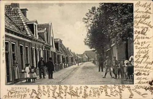 Ak Workum Fryslân Niederlande, Zillspad