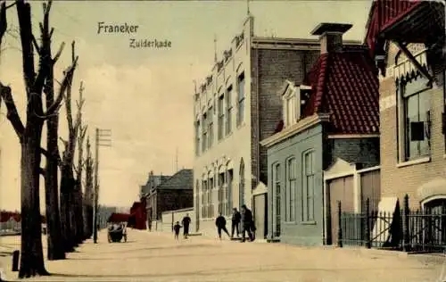 Ak FranekerFriesland Niederlande, Zuiderkade