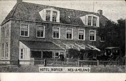 Ak Nes Ameland Fryslân Niederlande, Hotel Hofker