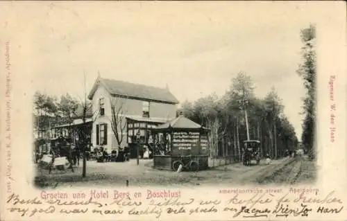 Ak Apeldoorn-Gelderland, Hotel Berg en Boschlust, Amersfoortsche Straße