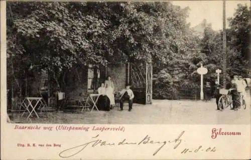 Ak Hilversum Nordholland Niederlande, Baarnscheweg, Uitspanning Laapersveld