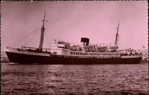 Ak Dampfer Sampiero Corso, CGT, French Line