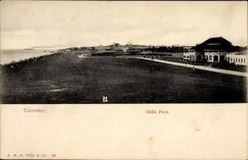 Ak Colombo Ceylon Sri Lanka, Galle Face