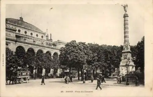 Ak Paris IV, Place du Châtelet