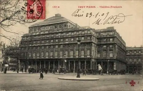 Ak Paris I Louvre, Französisches Theater