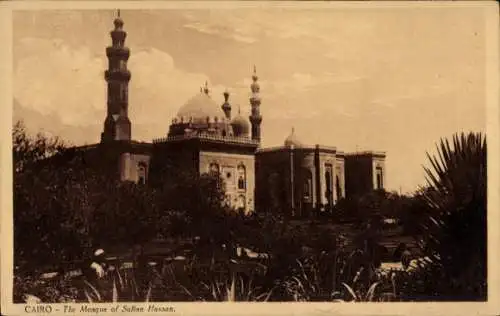 Ak Cairo Kairo Ägypten, Sultan Hassan Moschee