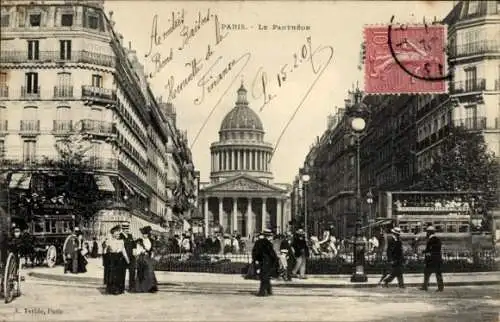 Ak Paris V, Pantheon