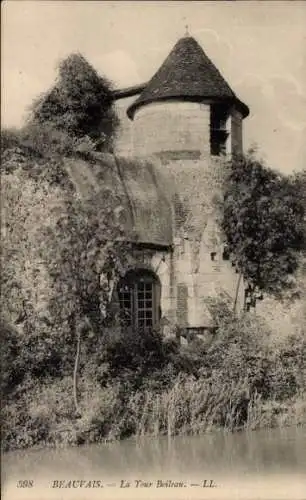 Ak Beauvais Oise, La Tour Beileau