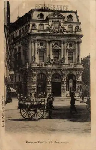 Ak Paris VIIIe Élysée, Renaissance-Theater