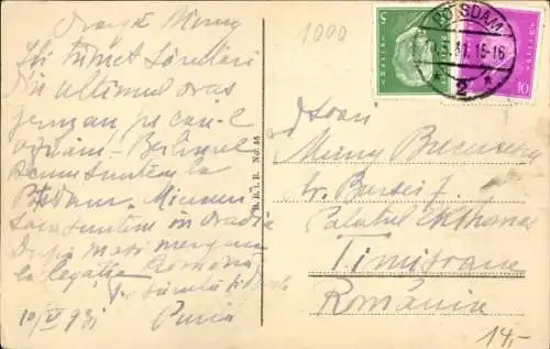 Ak Berlin Mitte, Friedrichsbrücke, Nationalgalerie, Bus, Straßenbahn