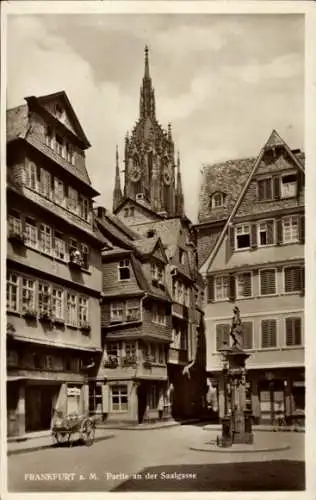 Ak Frankfurt am Main, Saalgasse