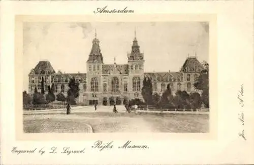 Künstler Ak Legrand, Amsterdam Nordholland Niederlande, Rijks-Museum