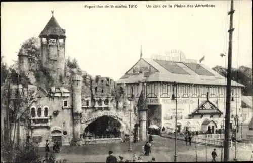 Ak Brüssel Brüssel, Brüsseler Ausstellung 1910, Restaurant